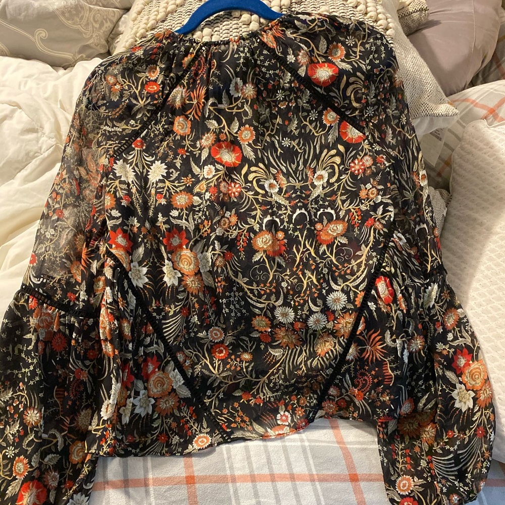 Intermix silk blouse